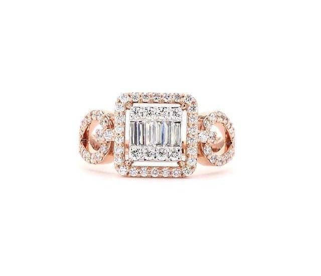 Diamond Ring 0.74 ct — Rings — Maison d'Éclat