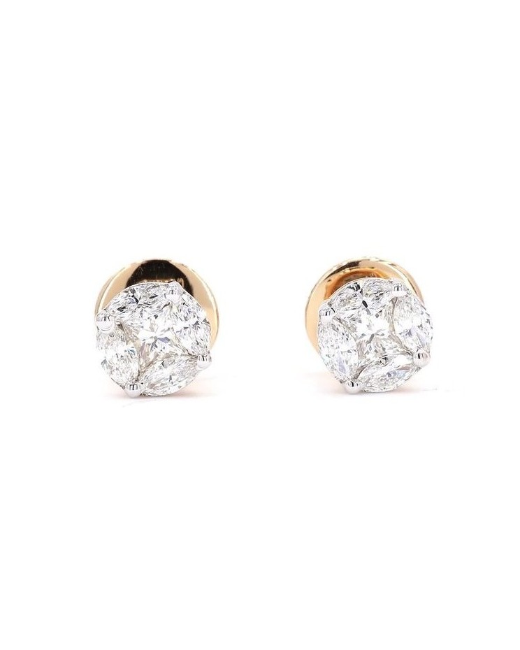 Diamond Earrings 0.71 ct — Earrings — Maison d'Éclat